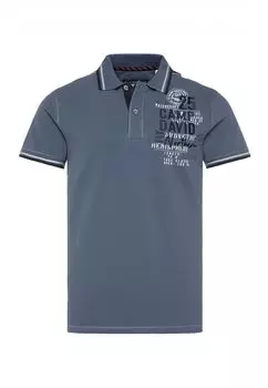 Поло CAMP DAVID 'Alaska Ice Tour', синий