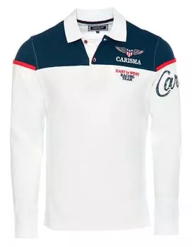 Поло CARISMA Langarm Polo, белый