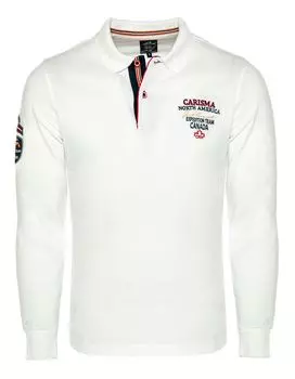Поло CARISMA Langarm Polo, белый