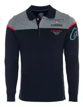 Поло CARISMA Langarm Polo, черный