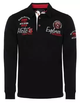 Поло CARISMA Langarm Polo, черный