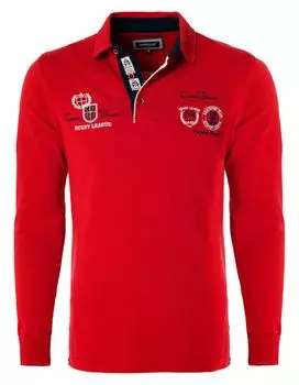 Поло CARISMA Langarm Polo, красный