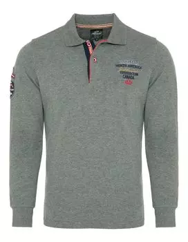 Поло CARISMA Langarm Polo, серый