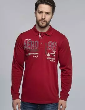 Поло CARISMA Longsleeve, красный