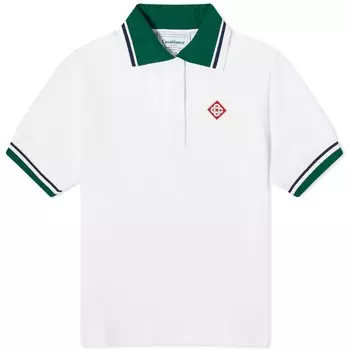 Поло Casablanca Textured Pique, белый