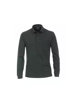 Поло CASAMODA langarm, зеленый