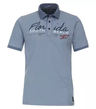 Поло CASAMODA Polo Shirt, цвет Himmelblau