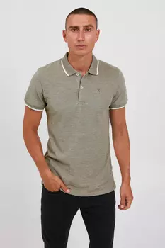 Поло CASUAL FRIDAY Polo Shirt Regular Fit Kurzarm Golf Hemd Basic Baumwolle TRISTAN, оливковый