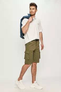 Поло Caterpillar, белый