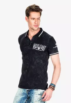 Поло Cipo & Baxx, черный