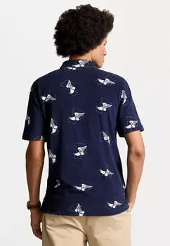 Поло CLASSIC FIT P WING TERRY POLO SHIRT Ralph Lauren, темно-синий