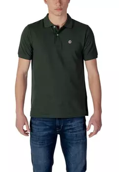 Поло Colmar Originals с логотипом, зеленый