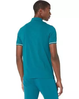 Поло COLMAR Short Sleeve Jersey Polo Shirt, цвет Vetiver/White