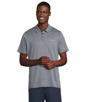 Поло Columbia Hike Polo, цвет Collegiate Navy Heather