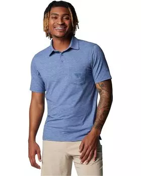 Поло Columbia PFG Uncharted, цвет Bluebell Heather