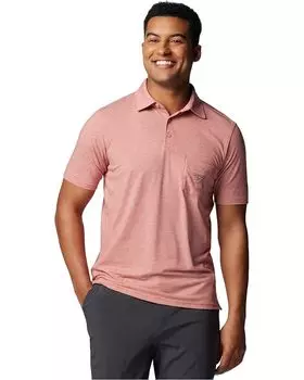 Поло Columbia PFG Uncharted, цвет Sandalwood Pink Heather