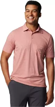 Поло Columbia PFG Uncharted Polo, цвет Sandalwood Pink Heather