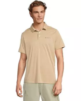 Поло Columbia Sage Peak Knit Polo, цвет Dark Stone Heather