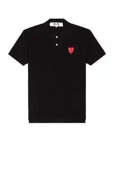 Поло Comme des Garons T-Shirt, черный