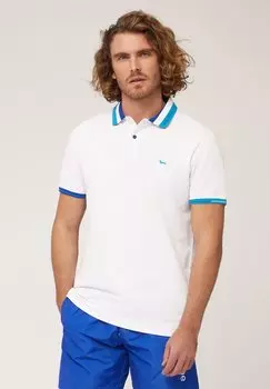 Поло Con Logo Harmont & Blaine, белый