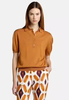 Поло CONTINENTE Luisa Spagnoli, светло-коричневый