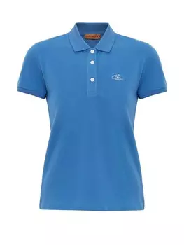 Поло Cool Hill, светло-синий