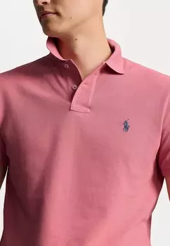Поло CUSTOM SLIM FIT MESH POLO SHIRT Ralph Lauren, розовый