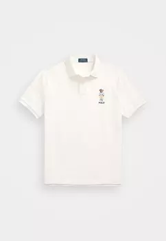 Поло CUSTOM SLIM POLO BEAR MESH POLO SHIRT Ralph Lauren, кремовый