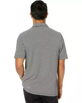 Поло Cutter & Buck Virtue Eco Pique Stripe Recycled Polo, черный