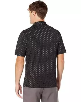 Поло Cutter & Buck Virtue Eco Pique Tile Print Polo, черный