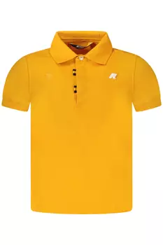 Поло детское K-Way с короткими рукавами хлопковое, оранжевый