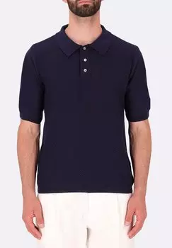 Поло Distretto12, темно-синий