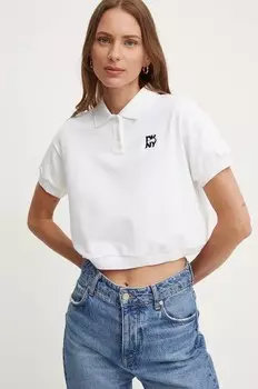 Поло Dkny, бежевый