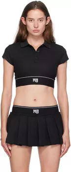 Поло для болельщиков alexanderwang.t, черный