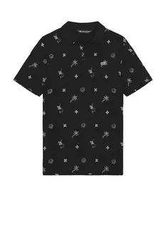 Поло для дайвинга в бухте Travismathew, черный