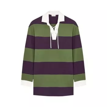 Поло Dries Van Noten Chu Polo, фиолетовый