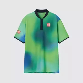 Polo DRY-EX (Кей Нисикори) UNIQLO, зеленый
