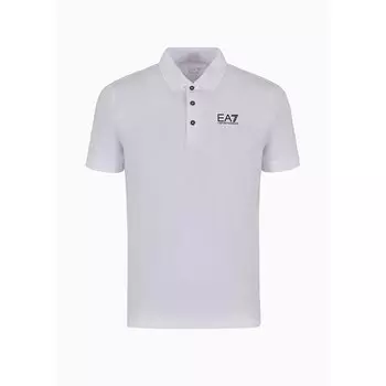 Поло EA7 EMPORIO ARMANI 3DPF16_PJ03Z, белый