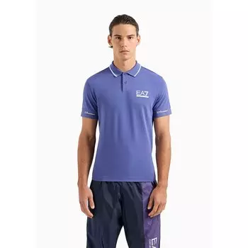 Поло EA7 EMPORIO ARMANI 3DPF19_PJ04Z, фиолетовый