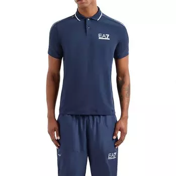 Поло EA7 EMPORIO ARMANI 3DPF20, синий