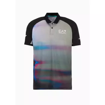 Поло EA7 EMPORIO ARMANI 3DPF30_PJUHZ, серый