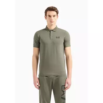 Поло EA7 EMPORIO ARMANI 8NPF04, зеленый