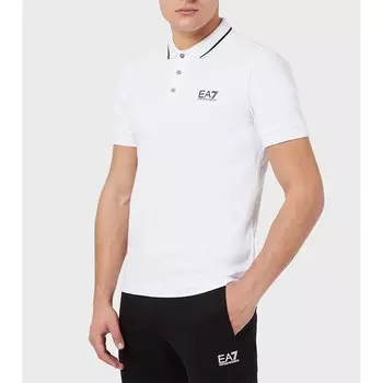 Поло EA7 EMPORIO ARMANI 8Npf06, белый