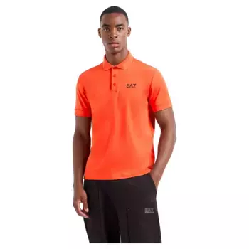 Поло EA7 EMPORIO ARMANI 8NPF14_PJVQZ Polo, оранжевый