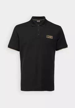 Поло EA7 Emporio Armani, черный