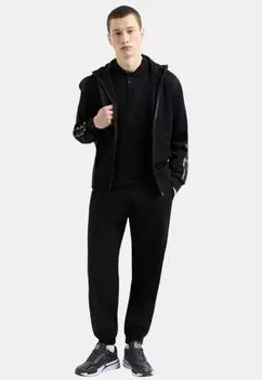 Поло EA7 Emporio Armani, черный