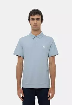 Поло EA7 Emporio Armani, синий