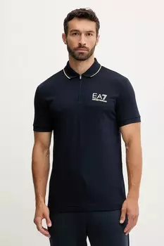 Поло Ea7 Emporio Armani, темно-синий