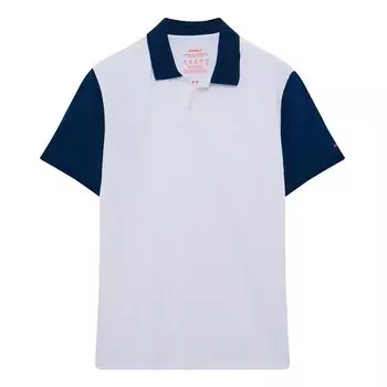 Поло Ecoalf Bloqui, белый