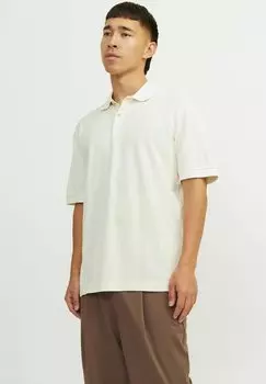 Поло Einfarbig Jack & Jones, слоновая кость
